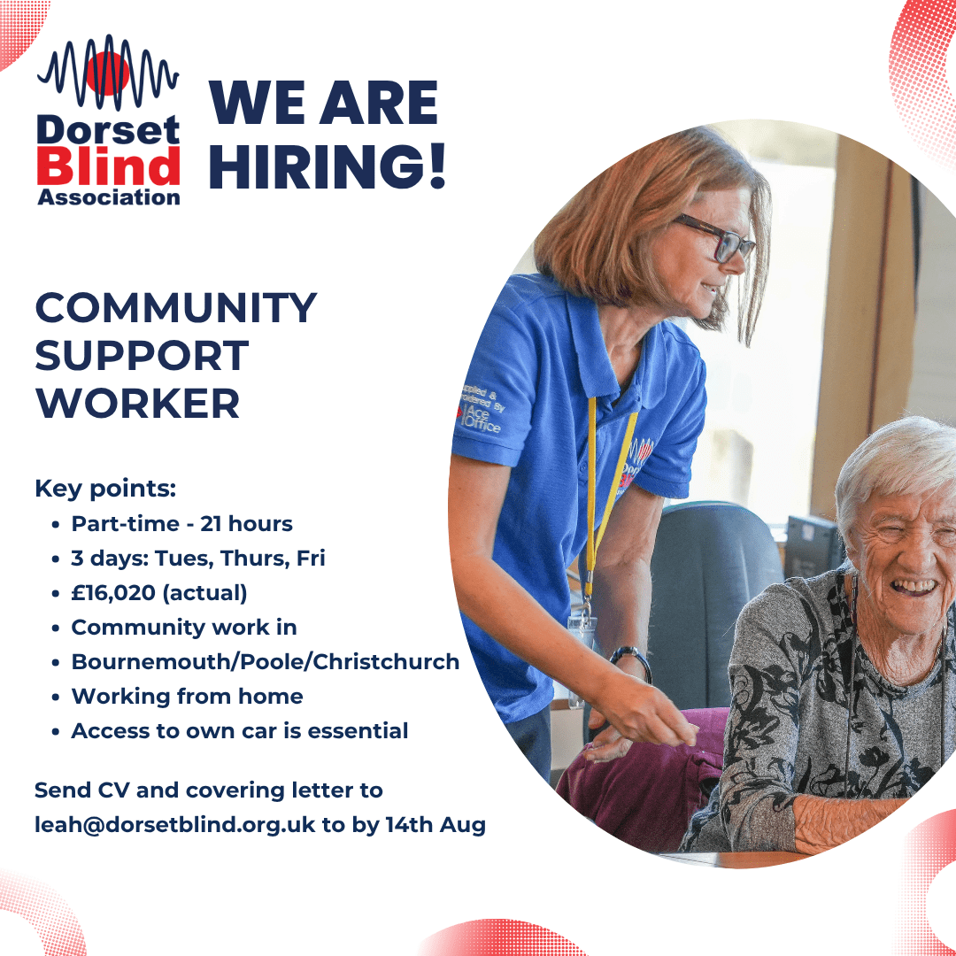 Community Support Worker – We’re Hiring